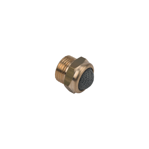 [00001292] Exagonal brass silencer BSLM03