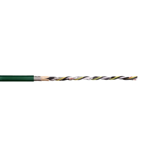 [00002459] Cable O.R. PMX 18x0,34 ST For Dynamic Installations Green