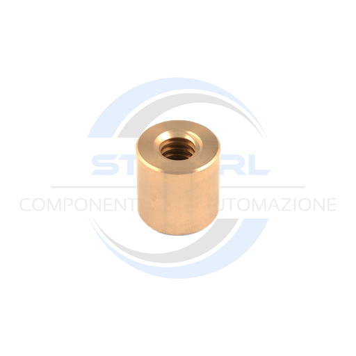 [00002755] Cylindrical Bronze Nut Tr25x5 rh