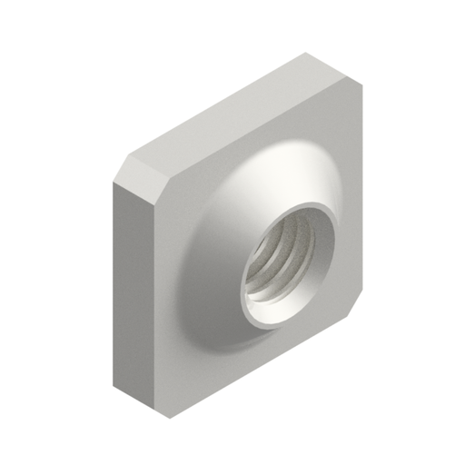 [00000309] Square nut for slot 10 m8 DAQ0810