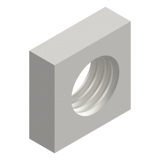 [00000449] Square nut for slot 6 m4 DAQL0406