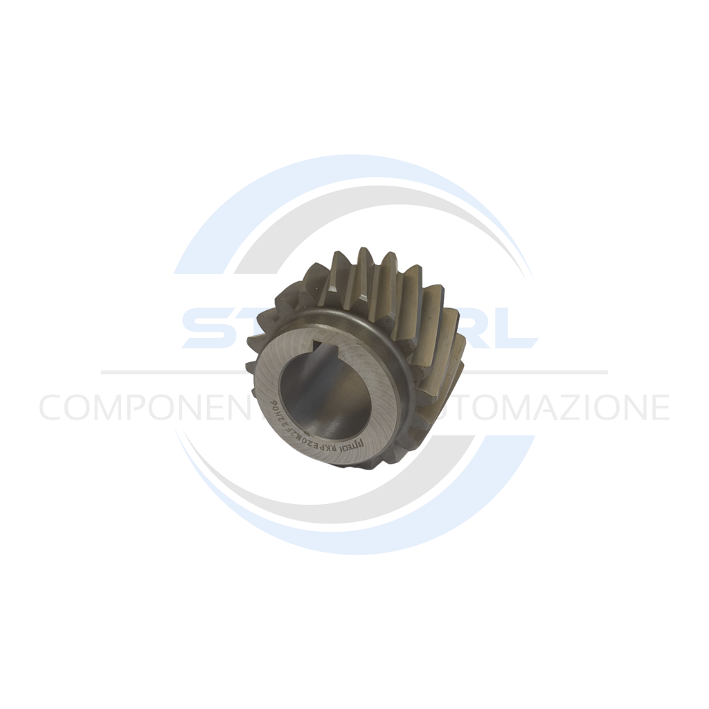 Helical gears M2 Z20 D.22 Sx